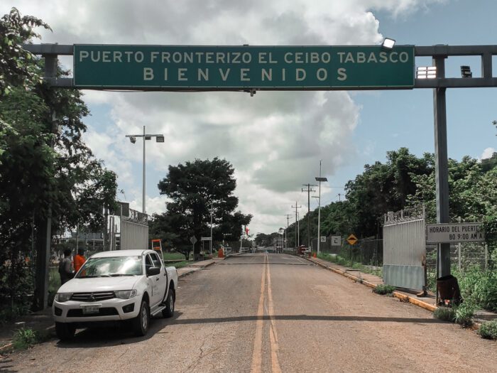 Mexican–Guatemalan border crossing