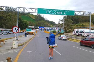 From Colombia to Ecuador by bus