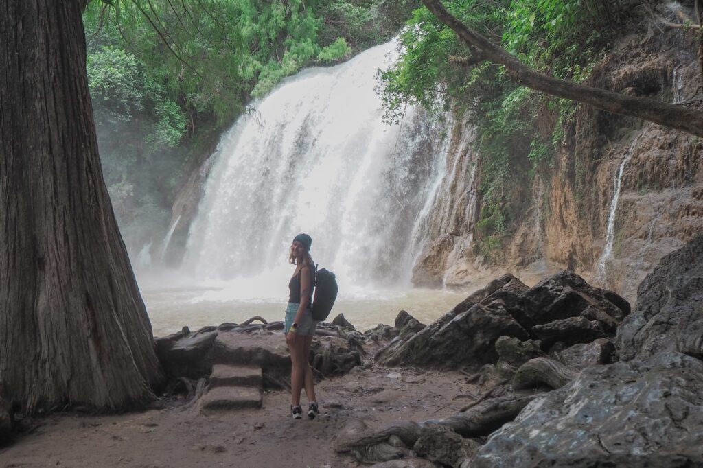 El Chiflon vodopády v Chiapas výlet bez tour
