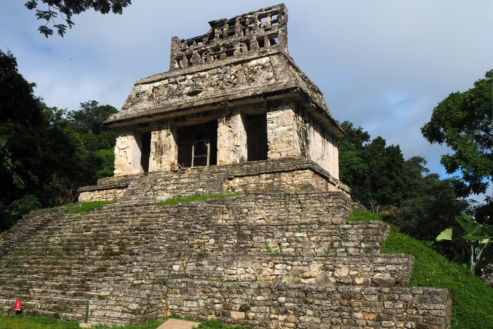 Mayské ruiny v Palenque
